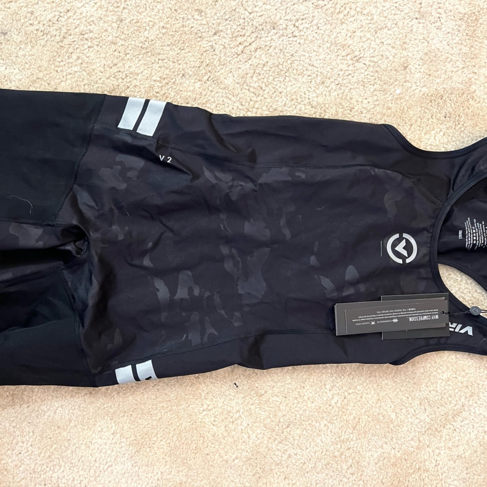 Virus elevate V2 singlet - SMALL black camo